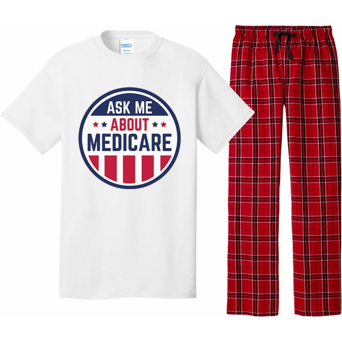 Ask Me About Medicare Medicare Info Design Ask Me About Pajama Set