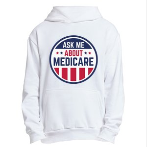 Ask Me About Medicare Medicare Info Design Ask Me About Urban Pullover Hoodie