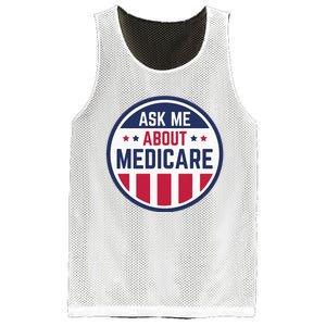 Ask Me About Medicare Medicare Info Design Ask Me About Mesh Reversible Basketball Jersey Tank