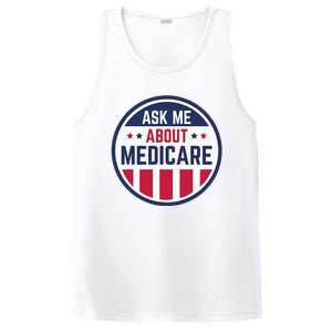 Ask Me About Medicare Medicare Info Design Ask Me About PosiCharge Competitor Tank