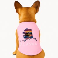 Alaskan Moose Animal Alaska Map Doggie Tank