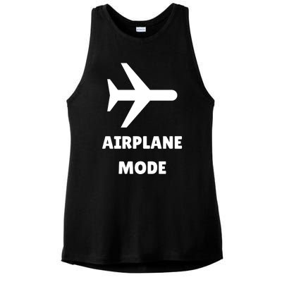 Airplane Mode Ladies PosiCharge Tri-Blend Wicking Tank