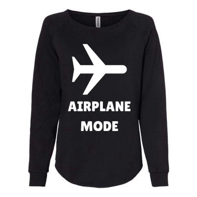 Airplane Mode Womens California Wash Sweatshirt