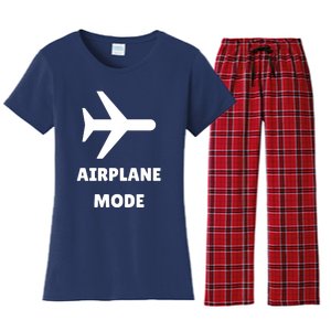 Airplane Mode Women's Flannel Pajama Set