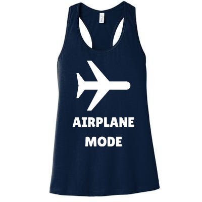 Airplane Mode Women's Racerback Tank