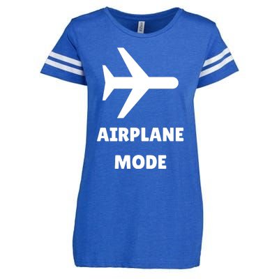 Airplane Mode Enza Ladies Jersey Football T-Shirt