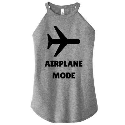 Airplane Mode Women's Perfect Tri Rocker Tank