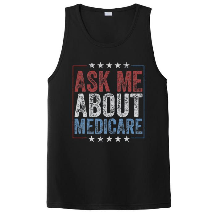 Ask Me About Medicare PosiCharge Competitor Tank