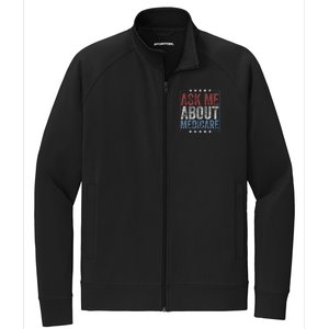 Ask Me About Medicare Stretch Full-Zip Cadet Jacket