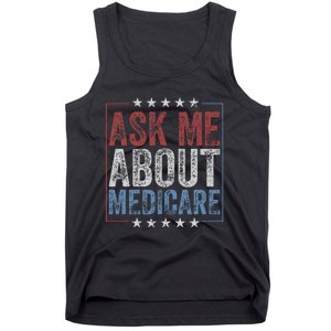 Ask Me About Medicare Tank Top