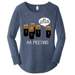 Aa Meeting Women's Perfect Tri Tunic Long Sleeve Shirt