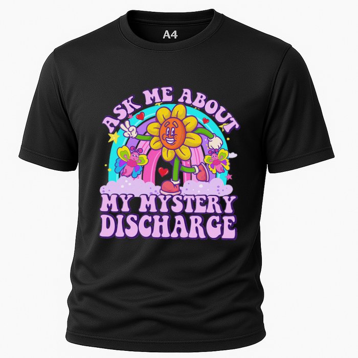 Ask Me About Mystery Discharge Cooling Performance Crew T-Shirt