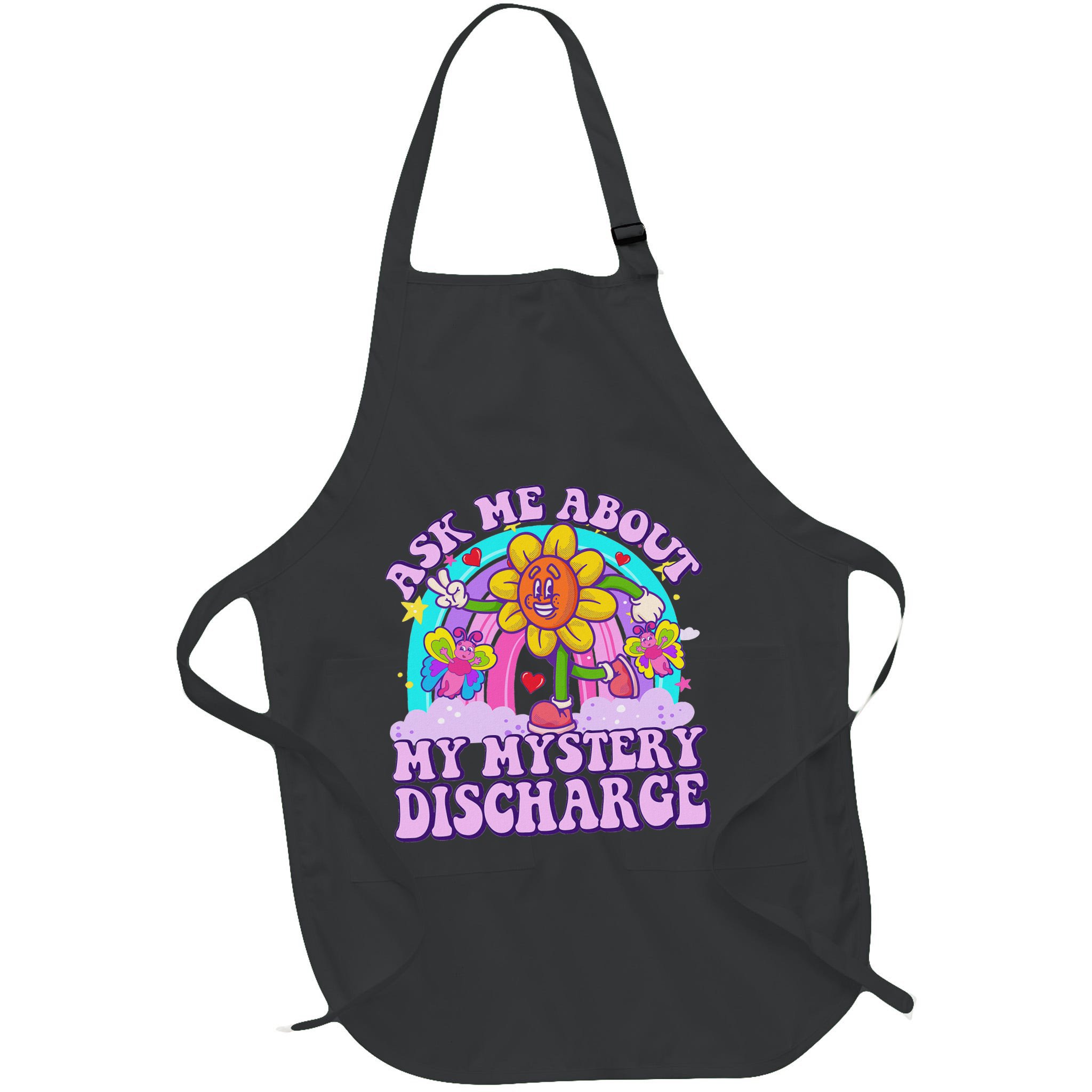 Ask Me About Mystery Discharge Apron