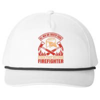 All Man Are Created Equal Then They Become Firefighter Snapback Five-Panel Rope Hat