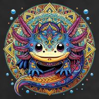 Axolotl Maya Aztec Axolot Cool Comfort Performance Bucket Hat