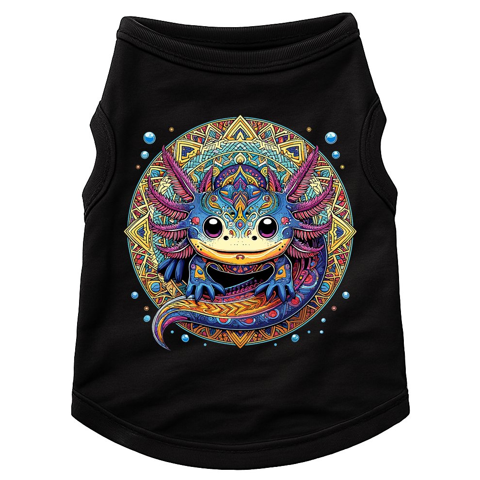 Axolotl Maya Aztec Axolot Doggie Tank