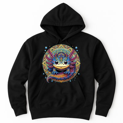 Axolotl Maya Aztec Axolot Hoodie