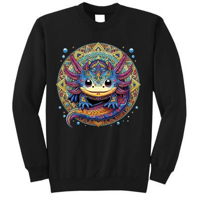 Axolotl Maya Aztec Axolot Sweatshirt