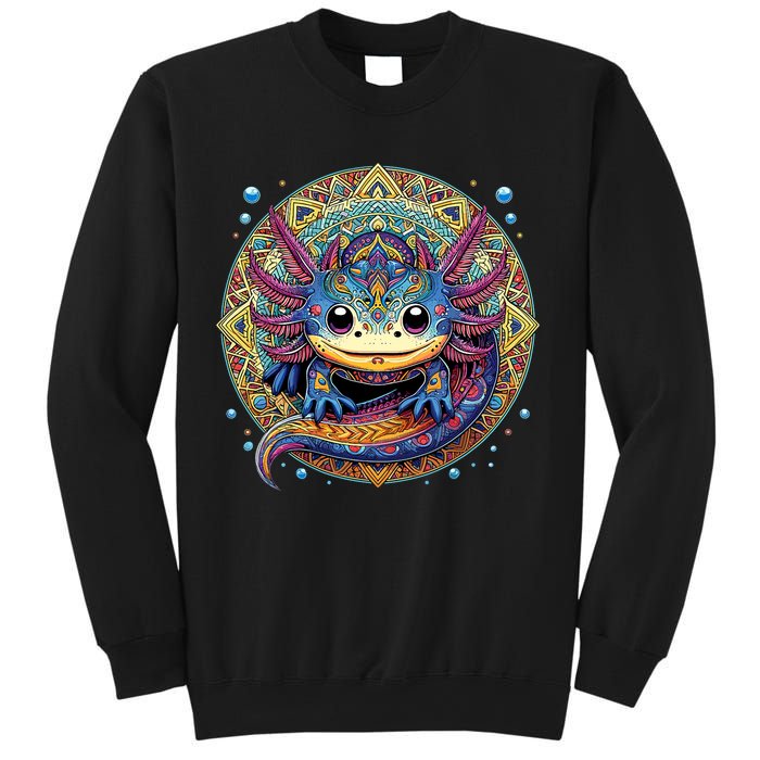 Axolotl Maya Aztec Axolot Sweatshirt