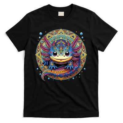 Axolotl Maya Aztec Axolot T-Shirt