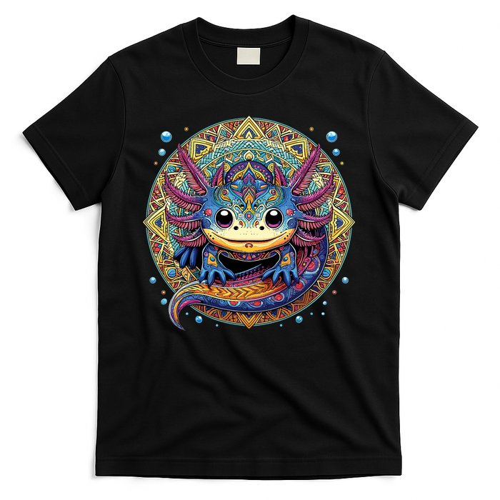 Axolotl Maya Aztec Axolot T-Shirt