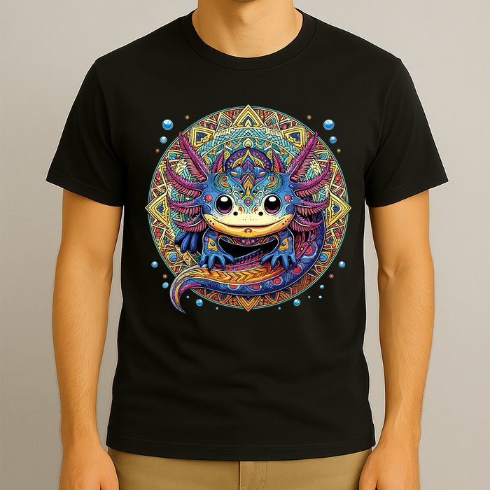 Axolotl Maya Aztec Axolot T-Shirt