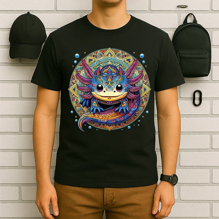 Axolotl Maya Aztec Axolot T-Shirt