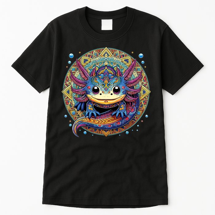 Axolotl Maya Aztec Axolot Tall T-Shirt