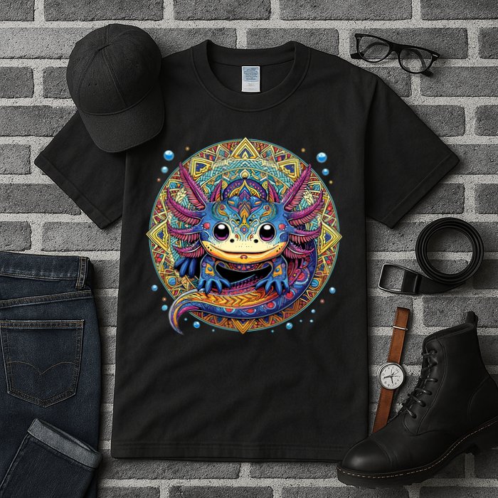 Axolotl Maya Aztec Axolot Tall T-Shirt