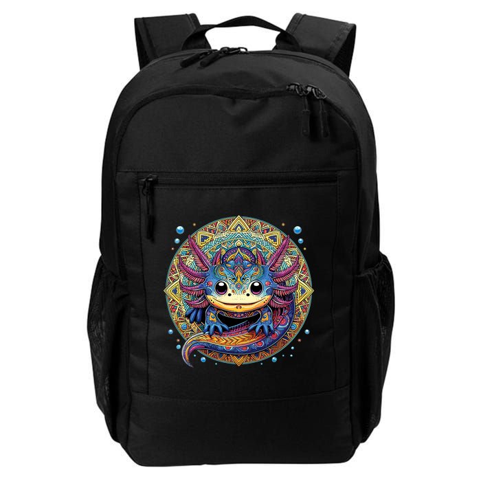 Axolotl Maya Aztec Axolot Backpack