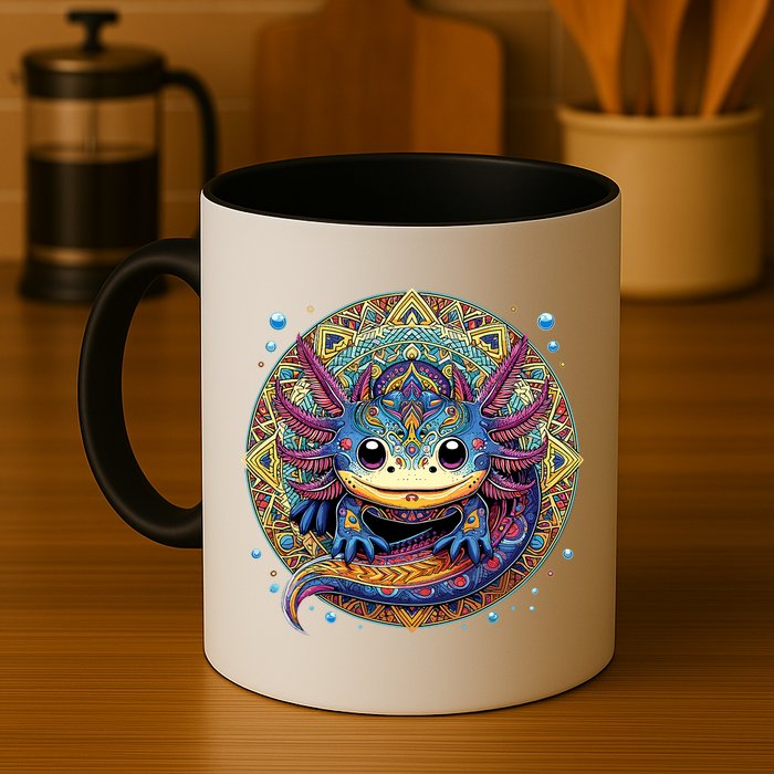 Axolotl Maya Aztec Axolot Mug