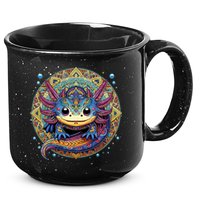 Axolotl Maya Aztec Axolot 15oz Campfire Ceramic Mug