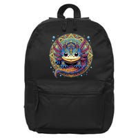 Axolotl Maya Aztec Axolot 16 in Basic Backpack