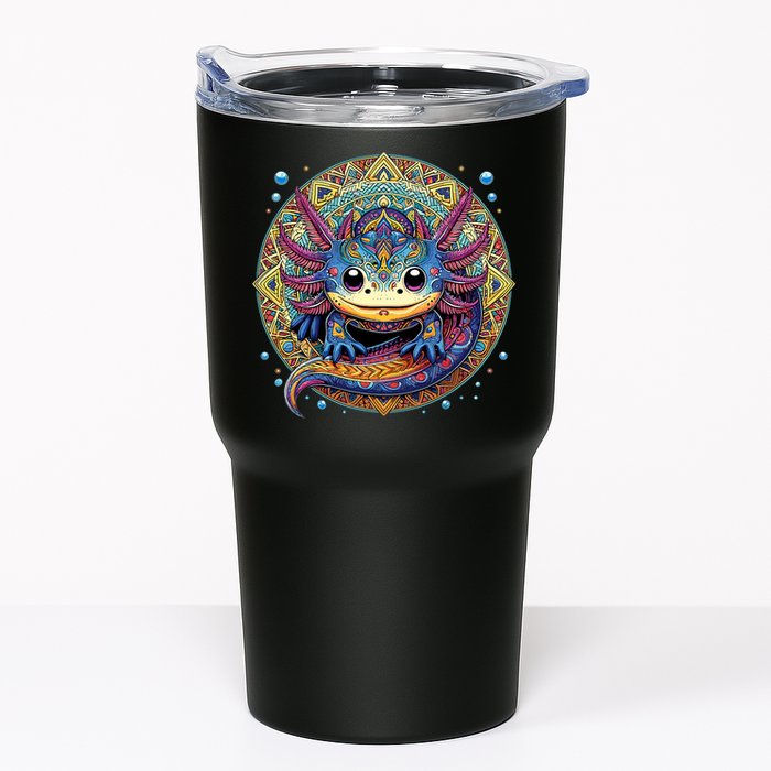 Axolotl Maya Aztec Axolot Tumbler