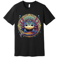 Axolotl Maya Aztec Axolot Premium T-Shirt