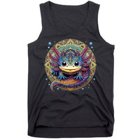Axolotl Maya Aztec Axolot Tank Top