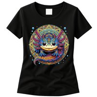 Axolotl Maya Aztec Axolot Womens T-Shirt