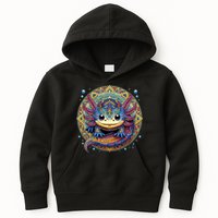 Axolotl Maya Aztec Axolot Kids Hoodie
