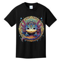 Axolotl Maya Aztec Axolot Kids T-Shirt