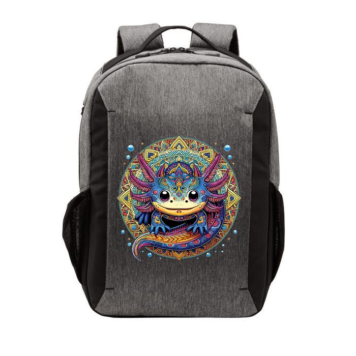 Axolotl Maya Aztec Axolot Vector Backpack