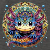Axolotl Maya Aztec Axolot Vector Backpack