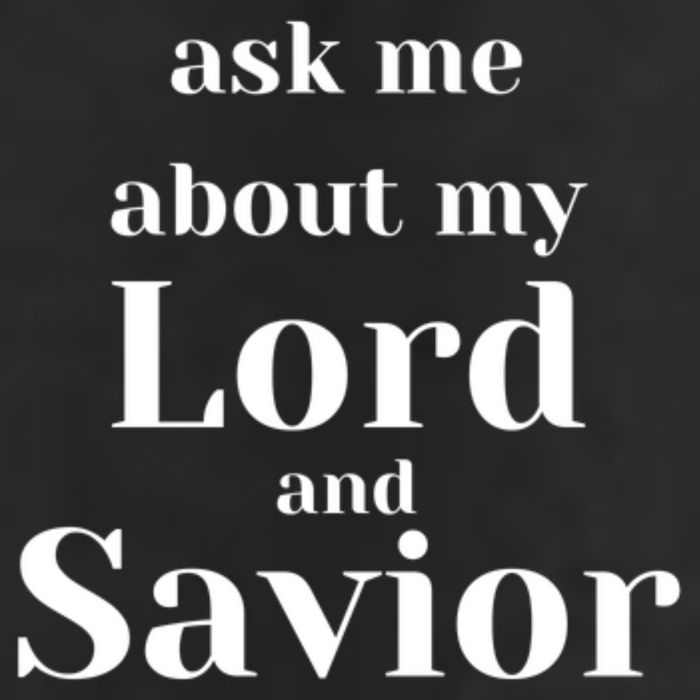 Ask Me About My Lord And Savior Beanie