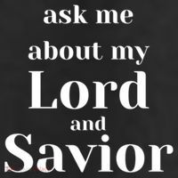 Ask Me About My Lord And Savior 25L Jumbo Tote