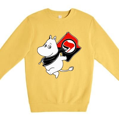 Antifa Moomin Premium Crewneck Sweatshirt