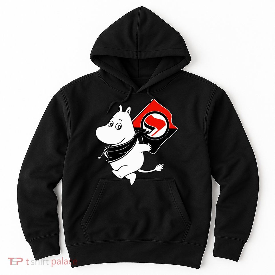 Antifa Moomin Hoodie