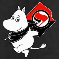 Antifa Moomin Adult Drive Performance Visor