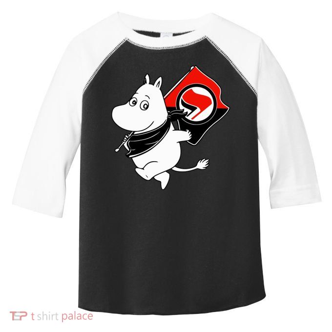 Antifa Moomin Toddler Fine Jersey T-Shirt