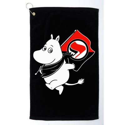 Antifa Moomin Golf Towel