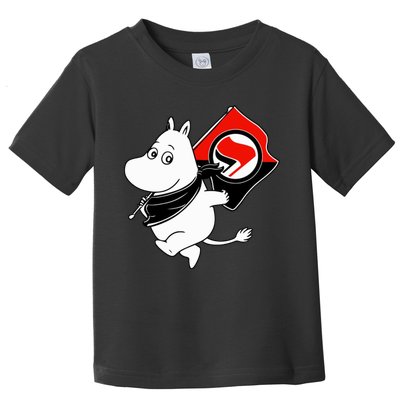Antifa Moomin Toddler T-Shirt