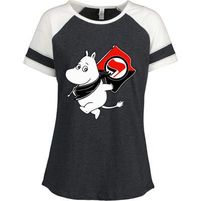 Antifa Moomin Enza Ladies Jersey Colorblock Tee